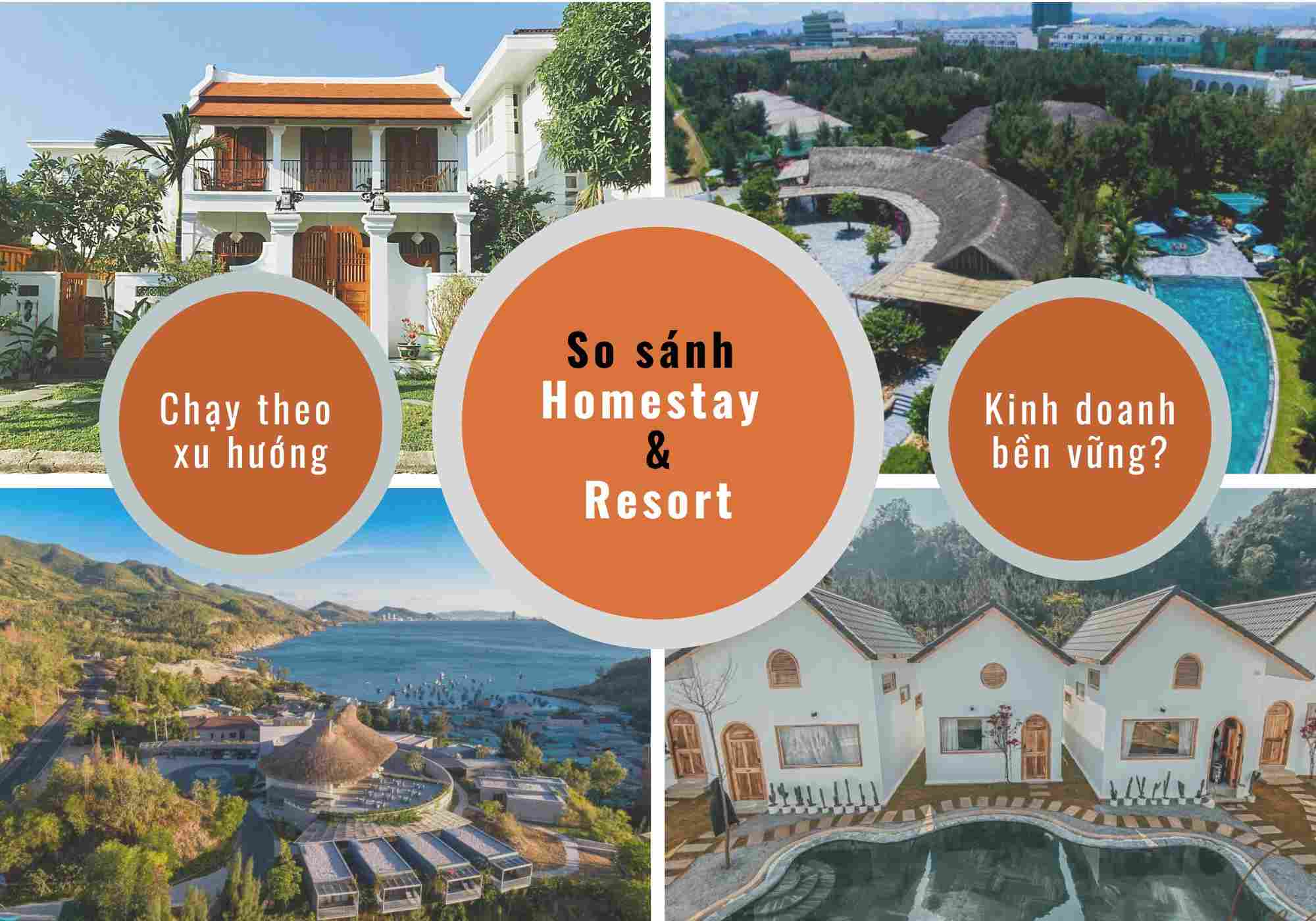 So sánh homestay với resort - chạy theo “xu hướng” hay kinh doanh bền vững?